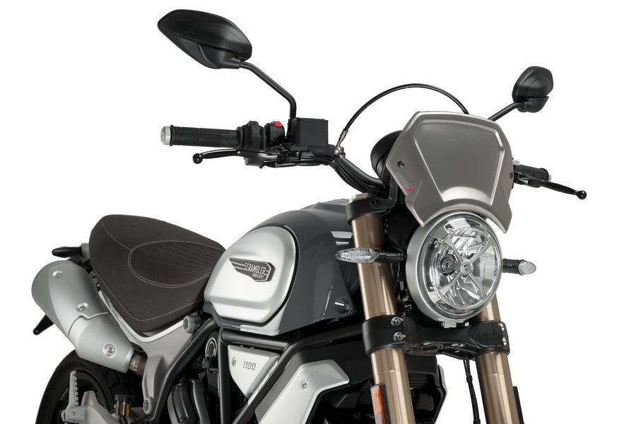 DUCATI SCRAMBLER 1100 DARK PRO [2025] – ALU faceplate – black