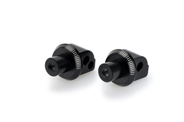 APRILIA SHIVER 900 [2020] – Adapter passenger footrest rubber pad – black - 0