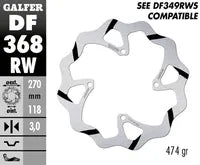 Suzuki Rmx 450 Z [2018, 2019] - BRAKE DISC FIXED WAVE GROOVED OVERSIZE – Picture 6
