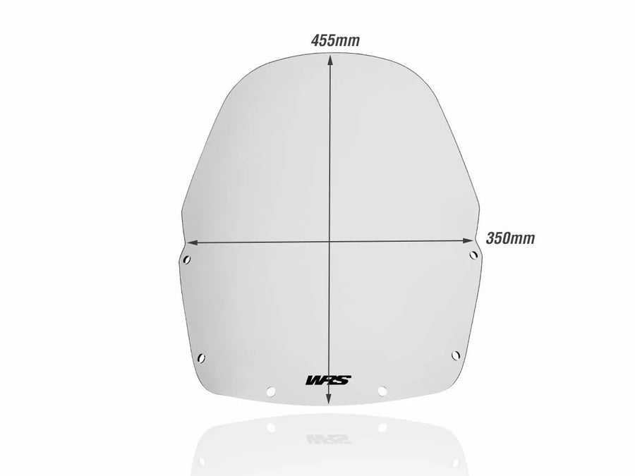 Honda XRV 750 Africa Twin RD04 [WRS] – Windschild Detailansicht