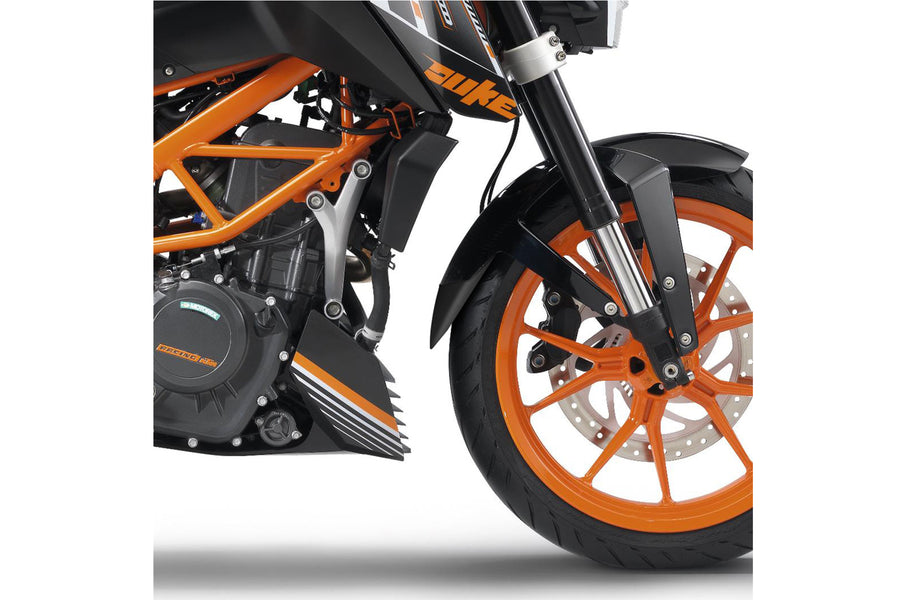 KTM 390 DUKE [2023] – Verlängerung des vorderen Schutzblechs – Schwarz