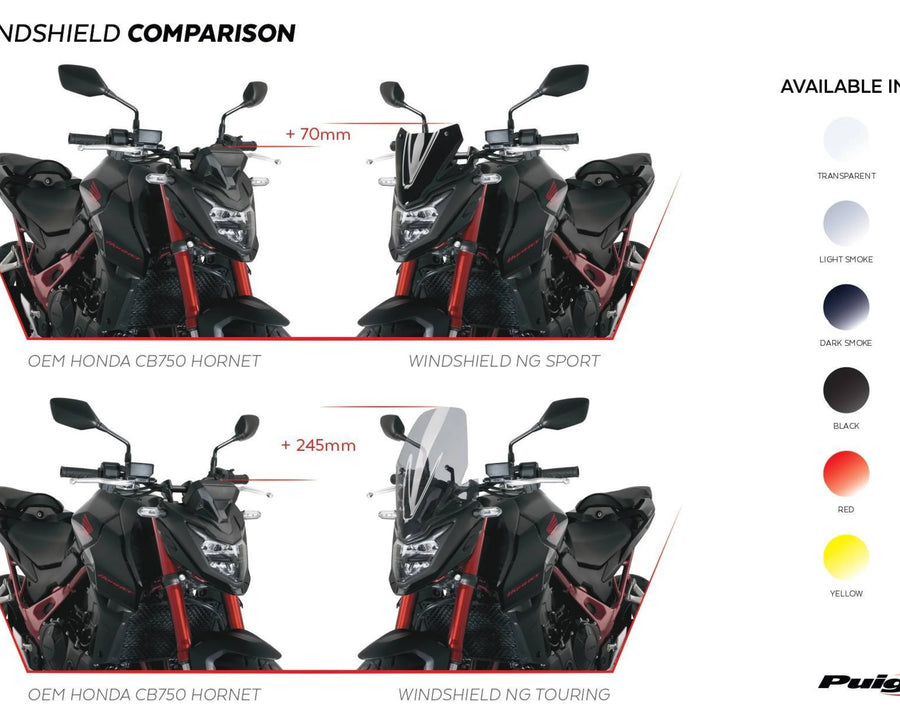 HONDA CB 750 HORNET [2024] – New Generation Sport – Transparent