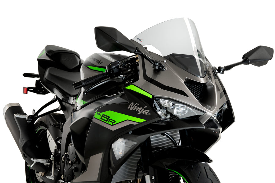 KAWASAKI ZX-6R NINJA [2025] – R-Racer Screen – Matte Black