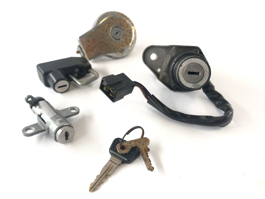 Yamaha XV 535 Virago 2YL [1987] - Lock set tank lock ignition lock