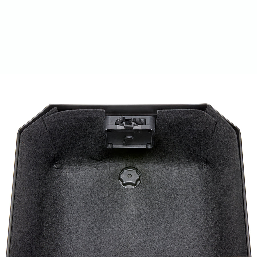 B38 BERNINA Monolock Topcase, schwarz – 38 Liter, mit Universalplatte und Montagekit