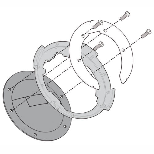 Ducati Monster S4RS [2004–2008] – Befestigungsring für Tanklock