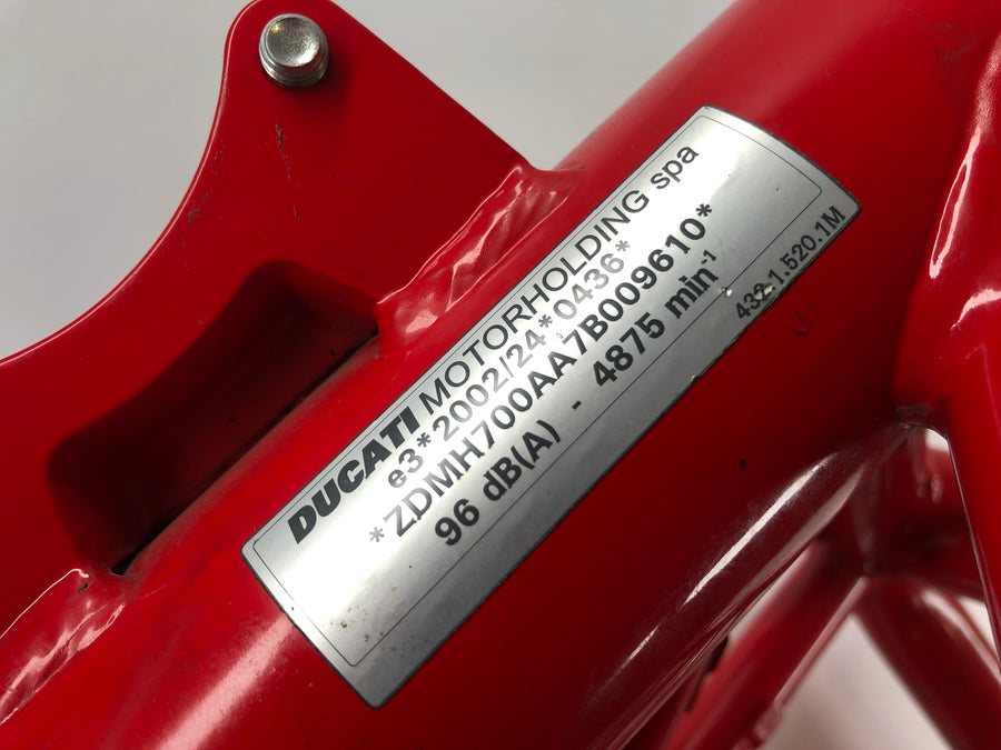 Ducati 1098 S H7 [2007] - Rahmen mit Fahrzeugbrief