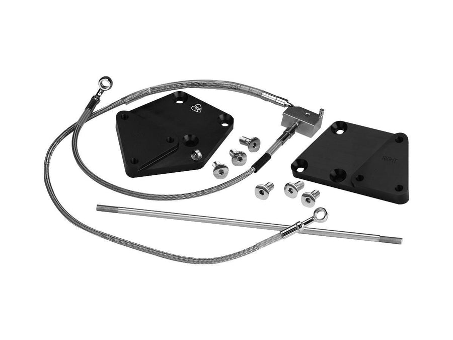 Harley Davidson Fxst [2000-2003]-3 "Pre-layout rate for the footrest system