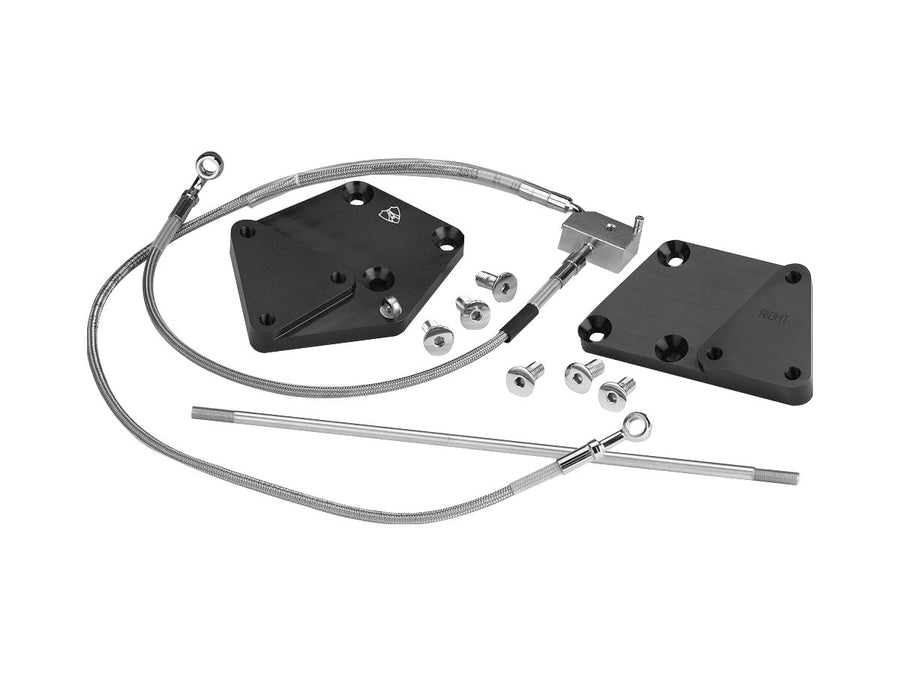 Harley Davidson Fxst [2000-2003]-3 "Pre-layout rate for the footrest system