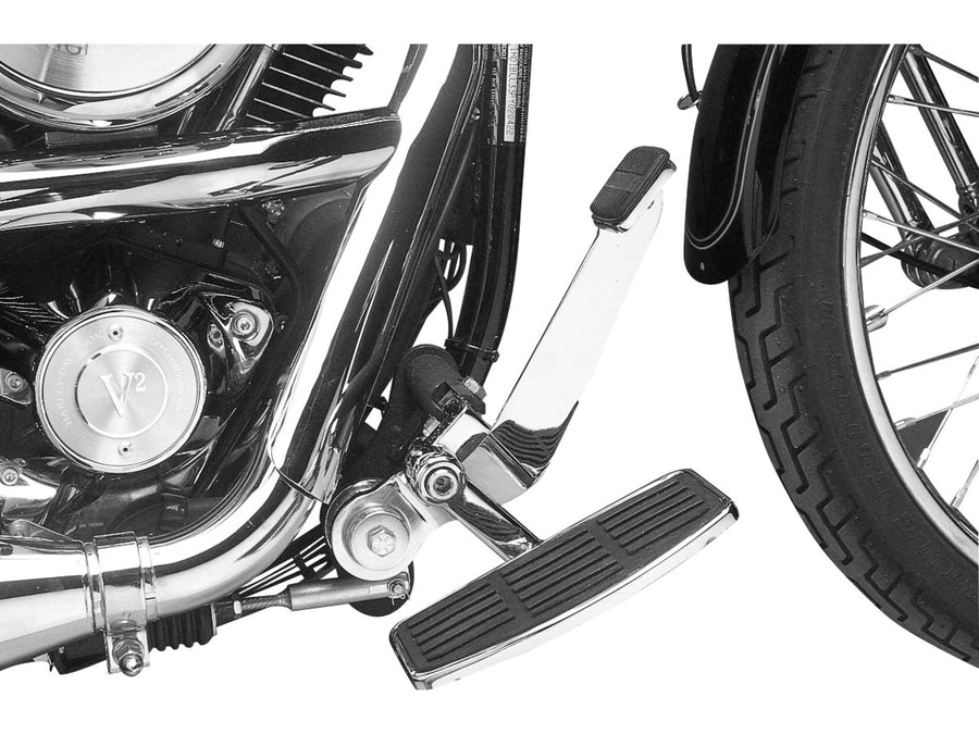 Harley Davidson FXWG [1983-1985] – Verstellbare Fahrer-Mini-Trittbretter Chrom