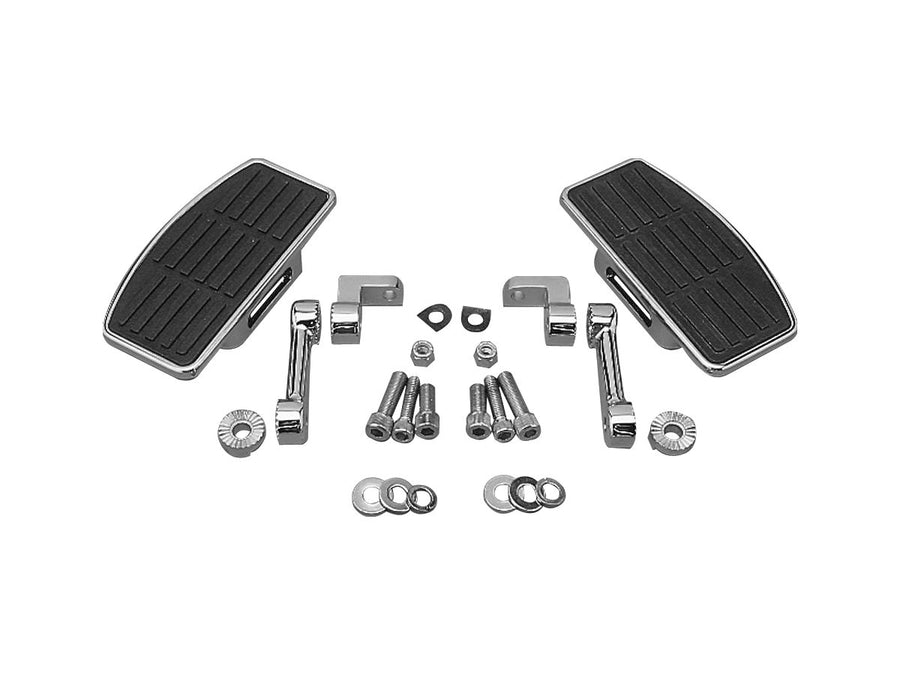 Harley Davidson FXWG [1983-1985] – Verstellbare Fahrer-Mini-Trittbretter Chrom
