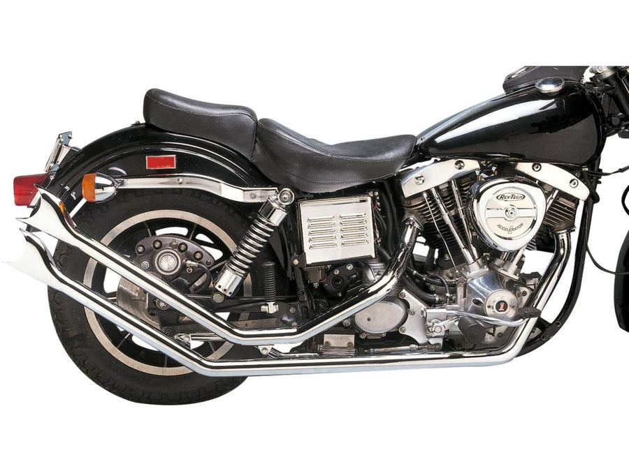 Harley Davidson FX Shovel [1971-1984] – Aufsteigende Drag Pipes für FX Shovel Trim …