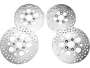 Harley Davidson Sportster [1974-1977]-stainless steel brake disc 11.5 "Satin front-3