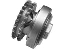 Harley Davidson Softail [1985-1990]-24 teeth compensation chain wheel complete set-1