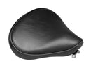 Harley Davidson – Großer glatter Feder Einzelsitz Schwarz Vinyl-4