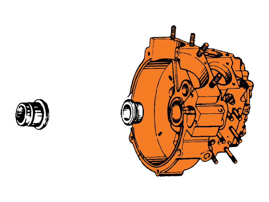 Harley Davidson Dyna [1993-1999]-Big Twin Right MotorCheard