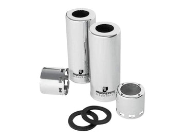 Harley Davidson - 412 Series shock absorber cover set chrome