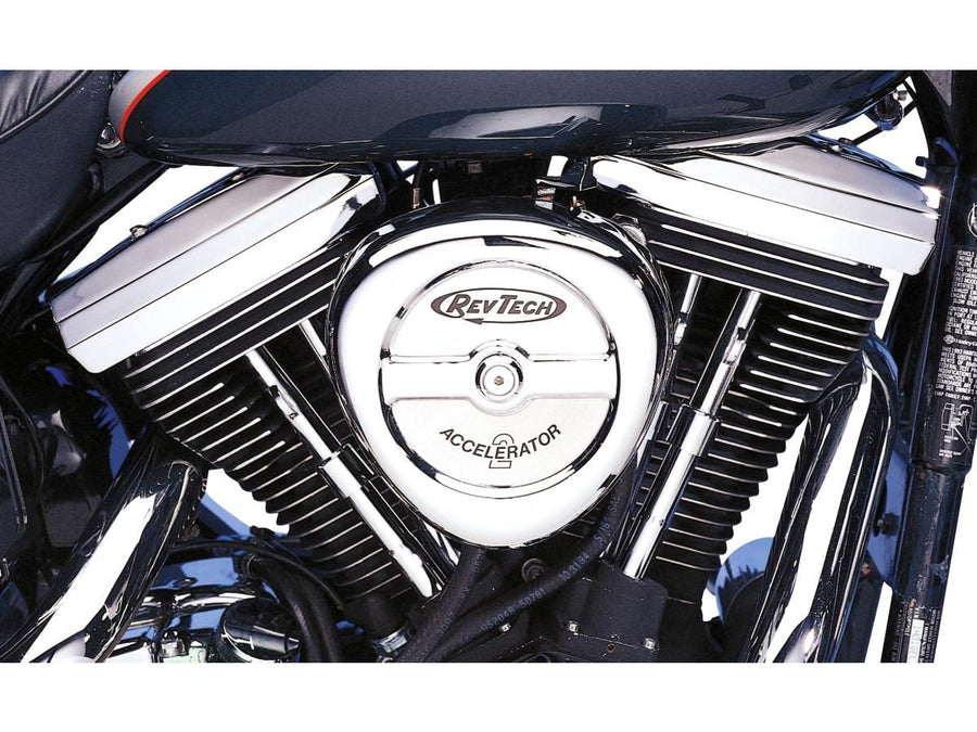 Harley Davidson FX Model [1985-1994]-smooth rocker box lid chrome