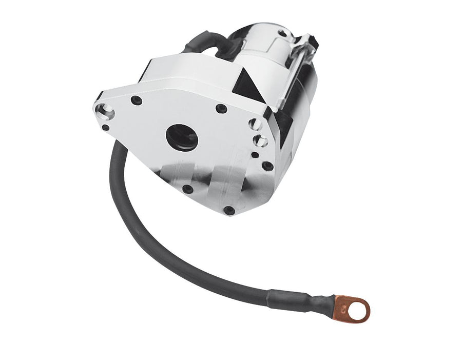 Harley Davidson Fl Shovel [1980-1984]-Super Torque starter polished 1.4 kW