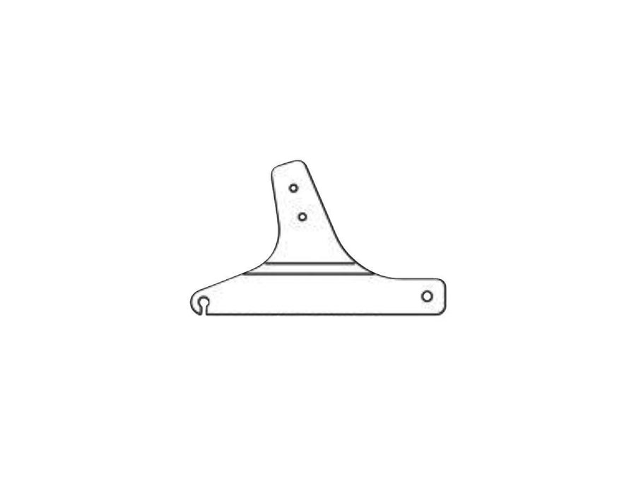 Harley Davidson FlStc [1988-1999]-side plates for Sissy Bar Chrom
