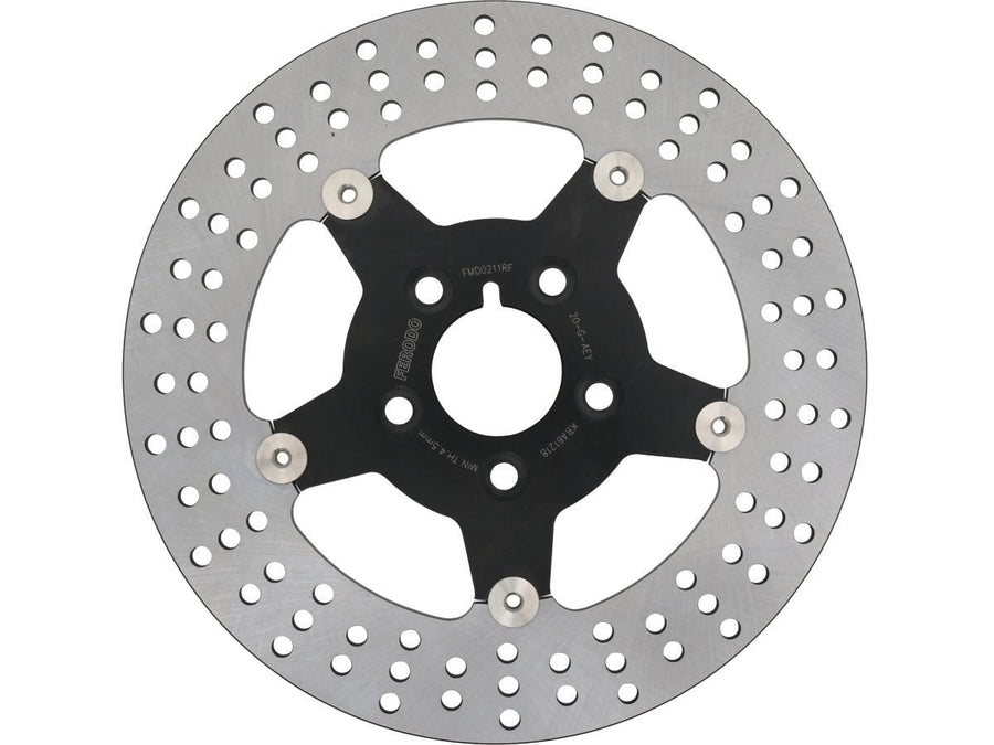 Harley Davidson Sportster [1985-1999] – Schwimmender Bremsscheibe 5-Loch Schwarz