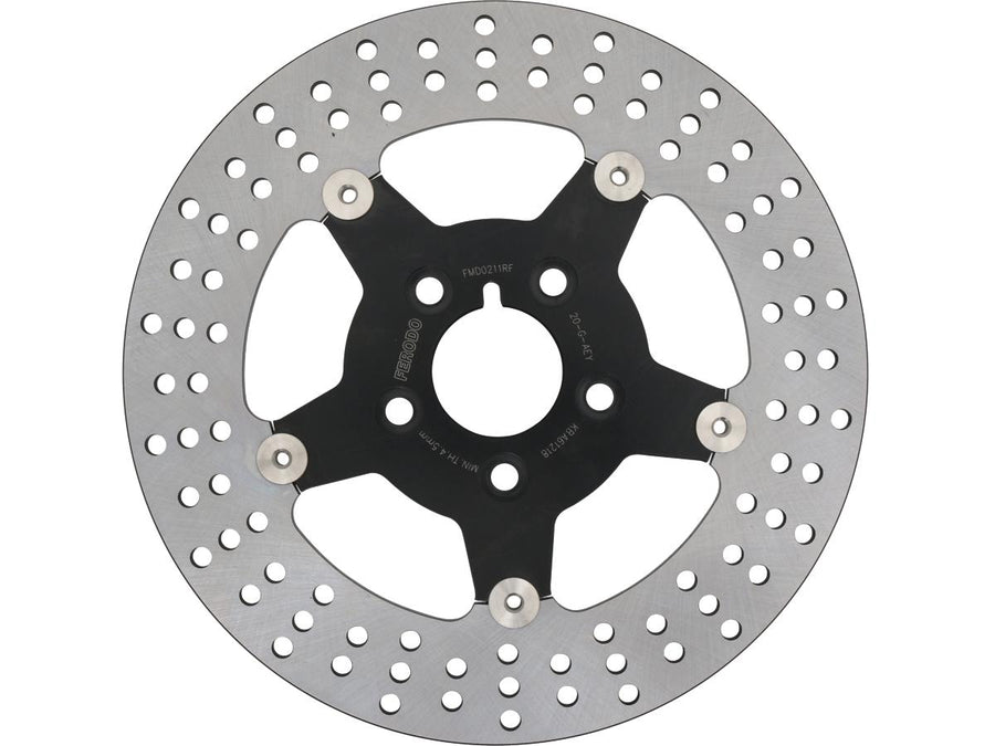 Harley Davidson Sportster [1985-1999] – Schwimmender Bremsscheibe 5-Loch Schwarz