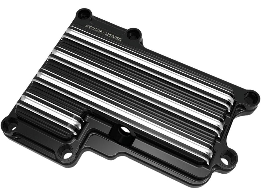 Harley Davidson Dyna [2006-2017]-10-gauge gear top cover black anodized cut