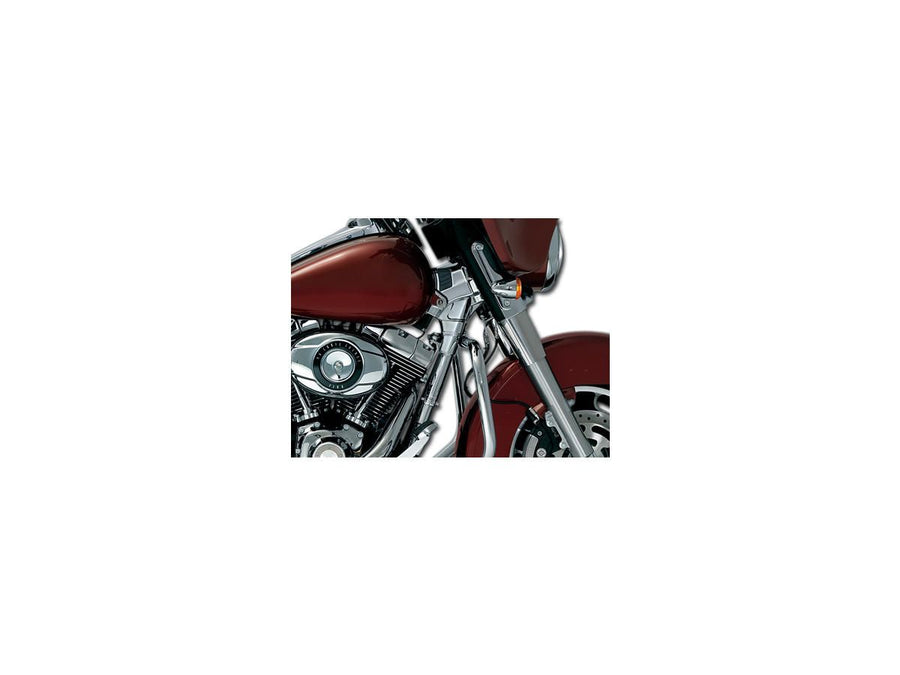 Harley Davidson Touring [1995-2007]-Deluxe neck cover chrome