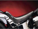 Harley Davidson Softail [2000-2007]-Bare Bone's solo seat smooth black vinyl-1