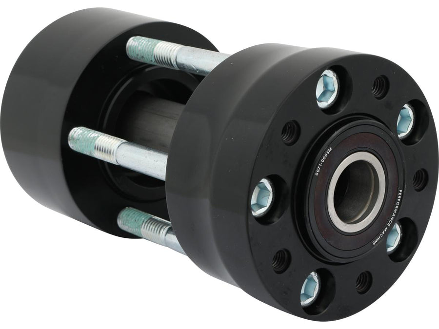 Harley Davidson FXDF [2014-2017] – Doppelter Rotor Vorderradnabe Schwarz Nicht-ABS