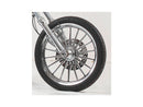Harley Davidson Sportster [1986-2010] – Nitro-18 2-teiliger Bremsscheibe Schwarz …-7