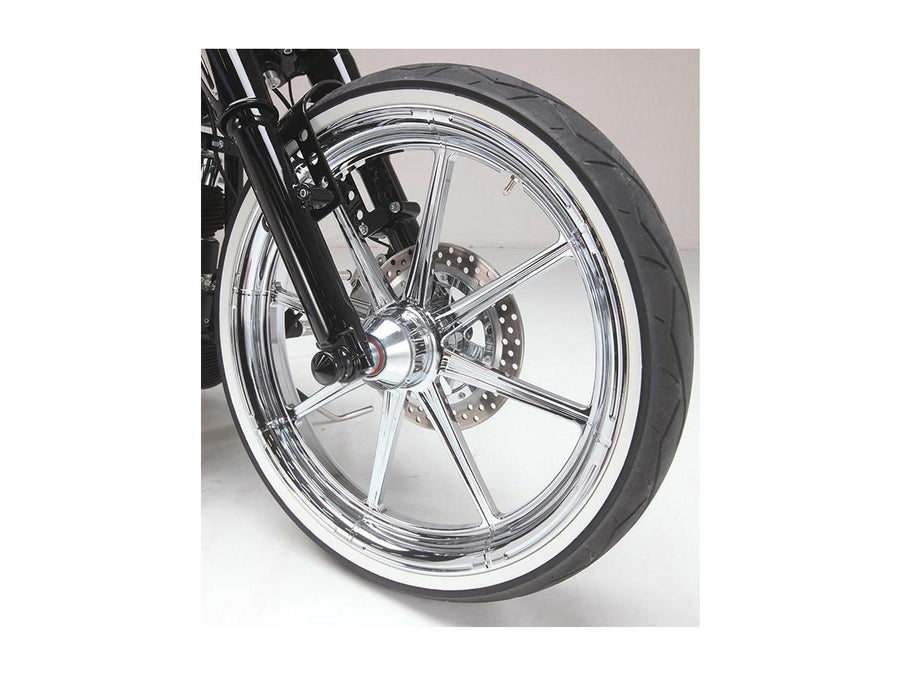 Harley Davidson Touring [2008-2024]-Velocity 2-part brake disc Chrome ...