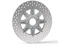 Harley Davidson Touring [2008-2024]-Velocity 2-part brake disc Chrome ...-6