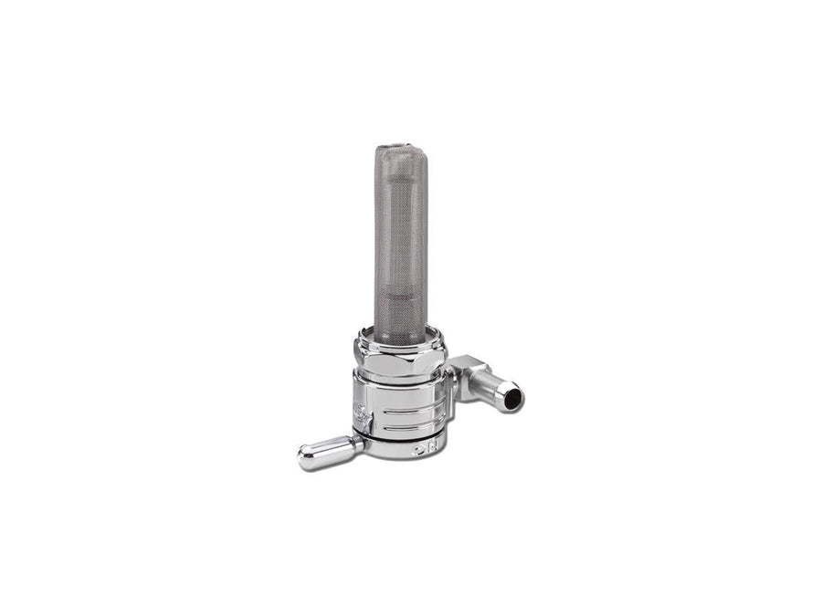 Harley Davidson – 3/8" NPT Kraftstoffventil nach hinten gerichteter Auslass Chrom