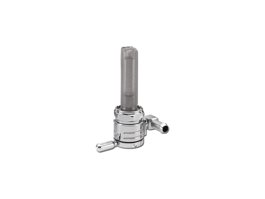 Harley Davidson – 3/8" NPT Kraftstoffventil nach hinten gerichteter Auslass Chrom