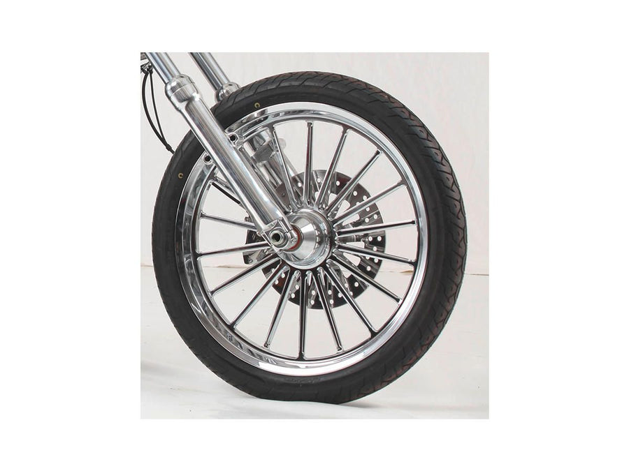 Harley Davidson Sportster [1986-2010]-Nitro brake disc stainless steel polished 11.5 "