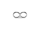 Harley Davidson – 2 3/8" mechanischer Mini-Tacho / Speedo Doppelanzeige Oberklemme-1