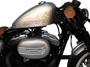 Harley Davidson Sportster [2004-2020] – Fin Luftfilterabdeckung Schwarz