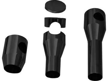Harley Davidson Up [1974-1974]-Big Bone 75 Risers black powder-coated 1 "