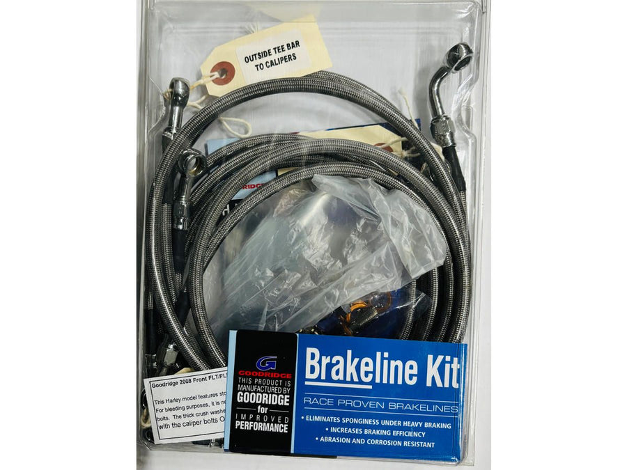 Harley Davidson – Vordere Bremsleitung Kit DOT +6"