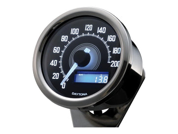 Harley Davidson Sportster [1986-2013] – Velona60 Tachometer Edelstahl poliert - 0