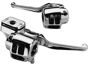 Harley Davidson Sportster [1996-2003] – 96-up Glattes Kontur Handsteuerungs-Set ohne - 0