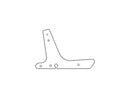 Harley Davidson Sportster [2004-2020] – Sissy Bar Seitenplatten Chrom-4