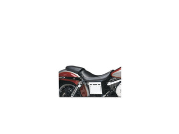 Harley Davidson FXDWGI [2004-2005] – Silhouette Gefaltetes Soziuspolster Schwarzes