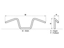 Harley Davidson Sportster [1982-2020]-18 Gorilla Apehanger 1 "...-5