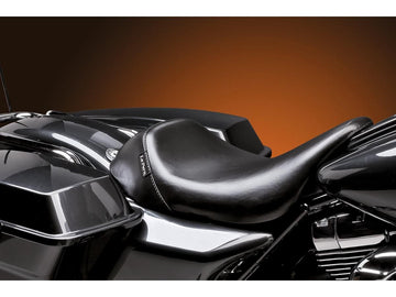 Harley Davidson Touring [2008-2025] – Bare Bones PYO Gastank Solositz Schwarzes Vinyl