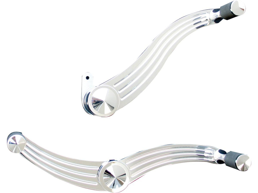 Harley Davidson Touring [2008-2013] – Gefräste Billet Fußrastenanlage