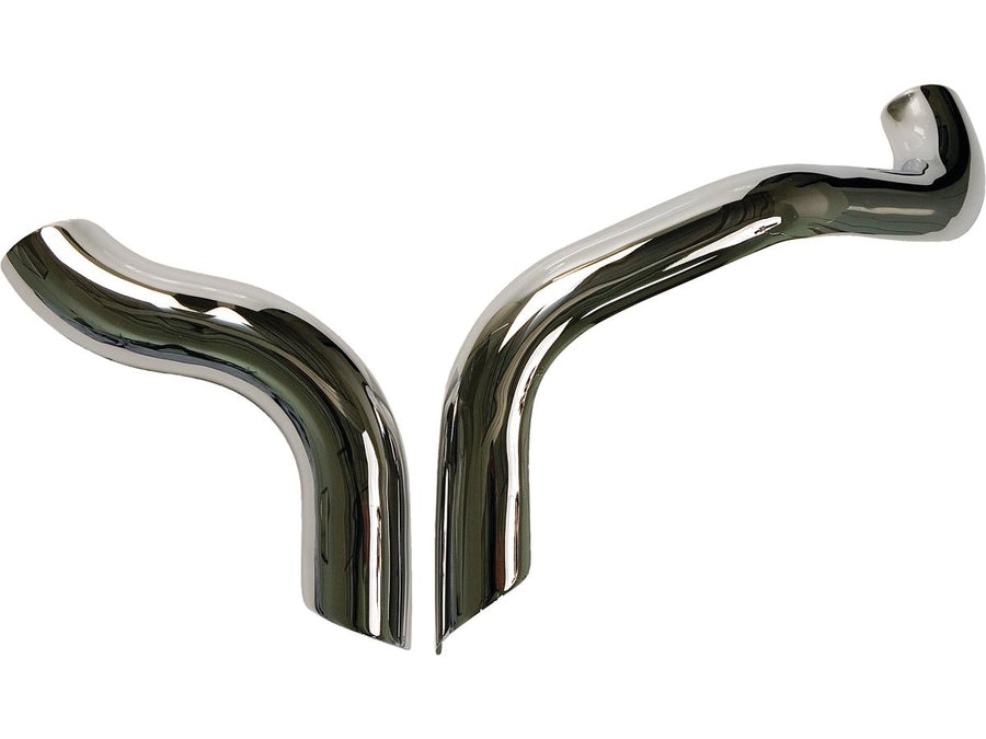 Harley Davidson-Designer series L.A.F replacement heat shalle Chrom 1,75 "