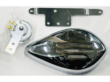 Harley Davidson – Glattes geschlitztes Horn-Set, horizontal