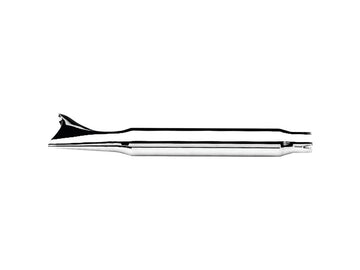 Harley Davidson – Universal Fishtail Auspuff Chrom